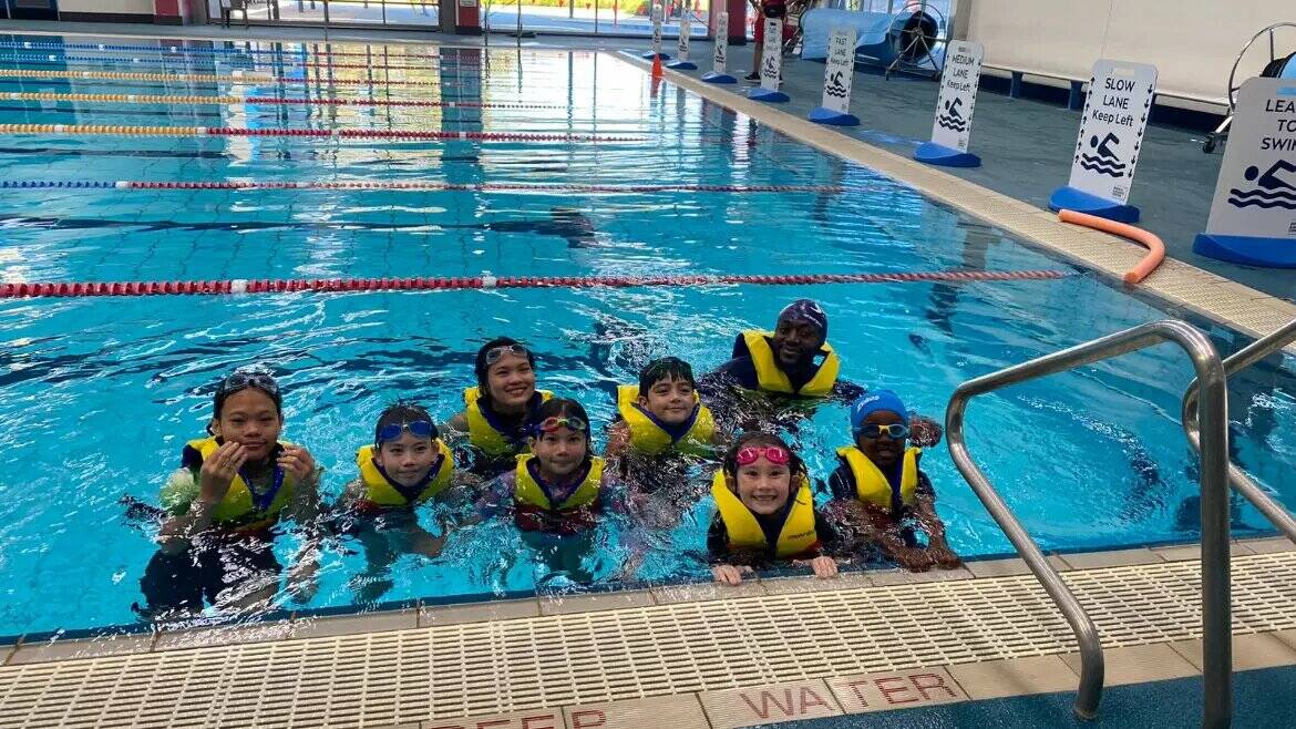 Children and youth attended the swimming program at Wangaratta Sports and Aquatic Centre in April as part of the new Culturally and Linguistically Diverse program rolling out. 