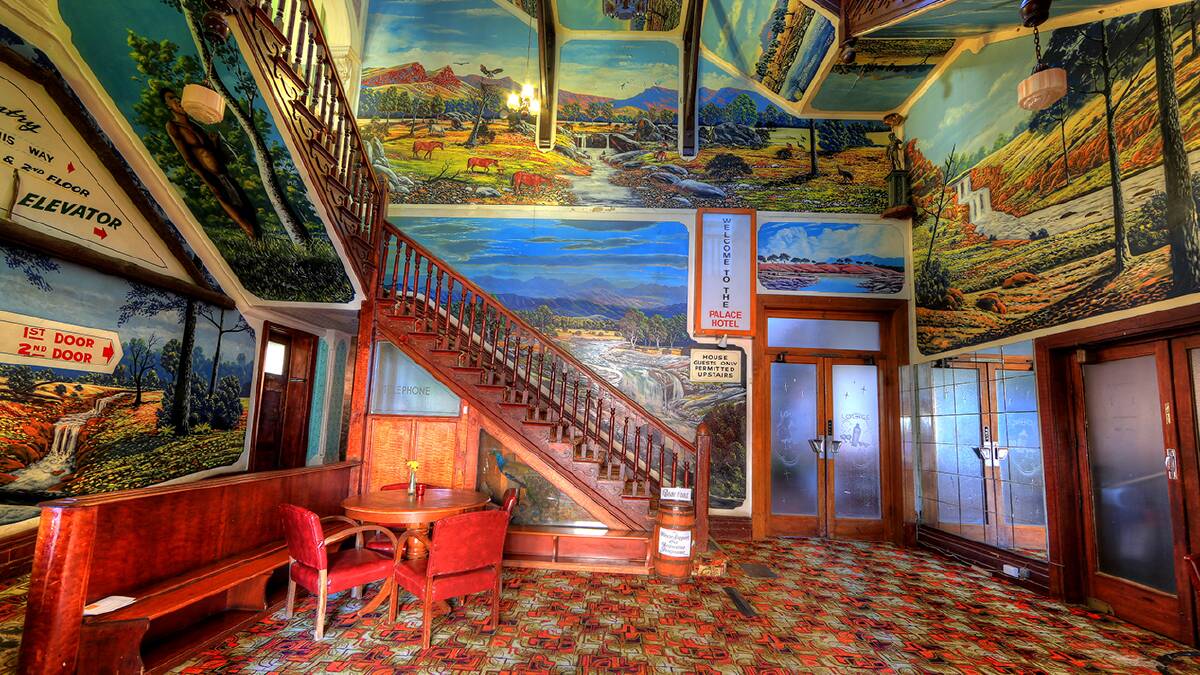 The Palace Hotel in Broken Hill is the single licensed location in NSW to allow two-up year-round. Picture by The Palace Hotel