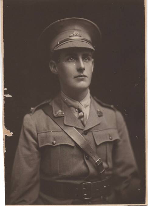 SECRET WAR: Ken Watson was awarded the Military Cross for conspicuous gallantry and devotion to duty at Passchendaele Ridge.