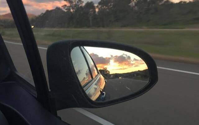 PHOTO OF THE DAY: @tiffanyleighh "life is a highway, I wanna ride it all night long ✈️ #canberra #albury #holbrook #wodonga #australia #roadtrips #sunset #love #trip #travel #trek #wanderlust #adventure #beautiful"