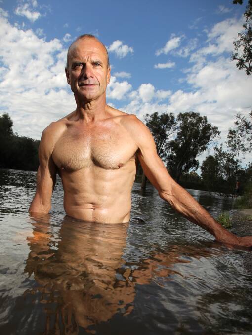 CAUTION: Tony Zerbst knows all too well the dangers the Murray River presents for swimmers and watersport enthusiasts and says people should always put safety first.