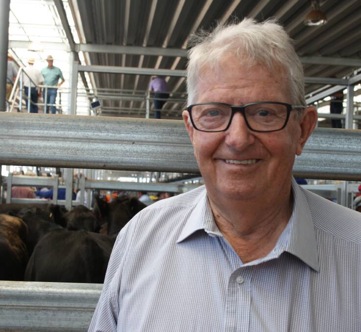 GOOD TIMES: Brian Unthank still gets a buzz from the annual weaner sales. Pictures: LIBBY HUFTON