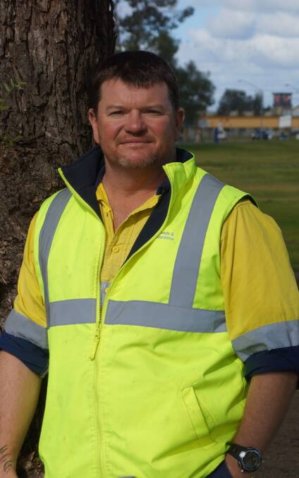 Recognised: Holbrook's Troy Hughes has been awarded for his bravery when he rescued a woman from a burning vehicle. Picture: ELIZABETH HABERMANN