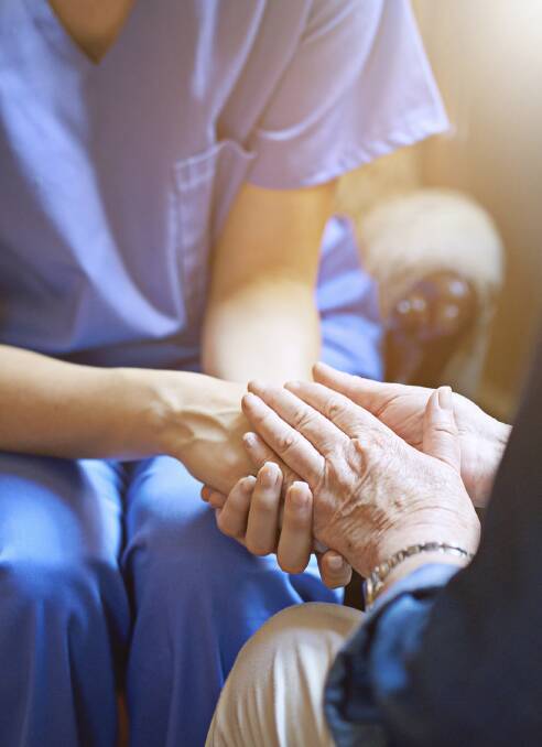 Caring touch ... NGM Home Nursing has operated on the Border for 22 years.
