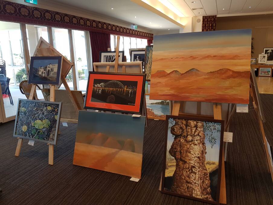 BEAUTY OF ART: A selection of the works on display at last year's Art and Craft Show. The two-day show is on again on October 21 and 22. 