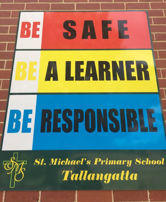 There are three school-wide expectations at St Michael's – Be Safe, Be a Learner and Be Responsible. 