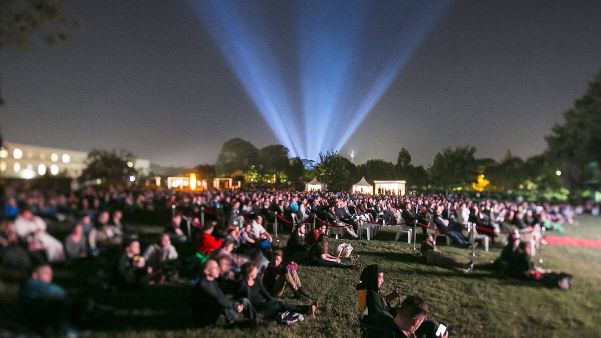 Pull up some grass at the Lights! Canberra! Action! film festival at Senate Rose Gardens on March 9 at 7pm.
