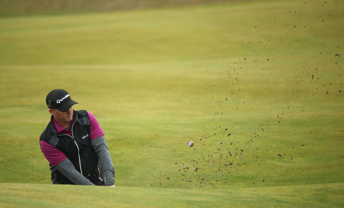 MAJOR MOVER: Marcus Fraser's T20 at the British Open is his best result in a major championship. Picture: GETTY IMAGES
