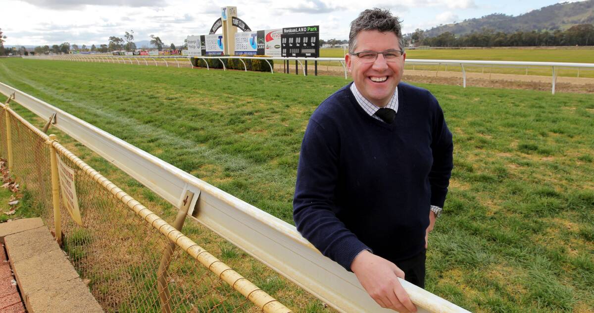 FREE FOR ALL: Wodonga race club general manager Tom O'Connor said the free to air coverage was a huge boost to the industry and Border. Picture: DAVID THORPE
