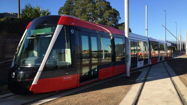 The tram sets on Sydney's $2.1 billion light rail line will be 67 metres long. Photo: Supplied