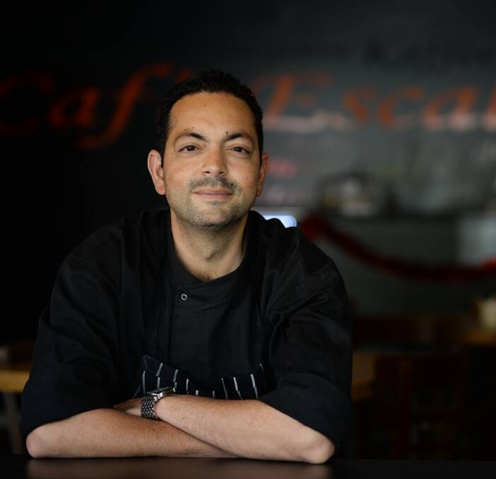 FRESH APPROACH: With more than 20 years as a chef around the world, Sanju Singh brings his Asian-fusion style to Albury. He embraces North East local produce on Cafe Escala's new summer menu. Picture: MARK JESSER