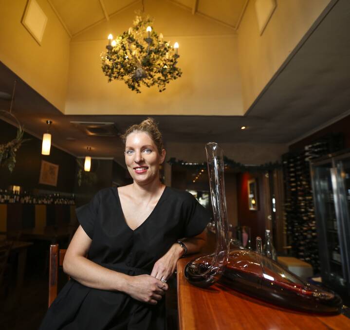 FRESH APPROACH: Border Wine Room owner Kate Murray welcomes industry accolades to start the new year. The restaurant gained an Australian Good Food and Travel Guide NSW 2017 Restaurant Award. Pictures: JAMES WILTSHIRE