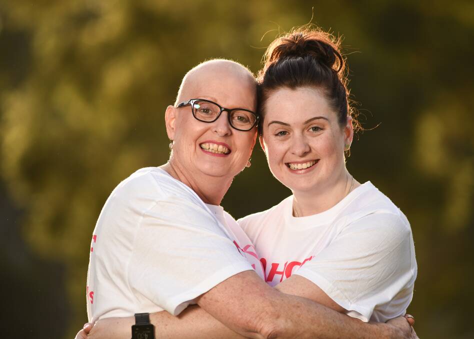 TEAM EFFORT: Yvonne Richards and her daughter Lizzie say Mother's Day Classic events around the country are vital. Picture: MARK JESSER