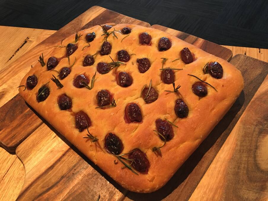 DAILY BREAD: Olive and Rosemary Focaccia a popular staple.
