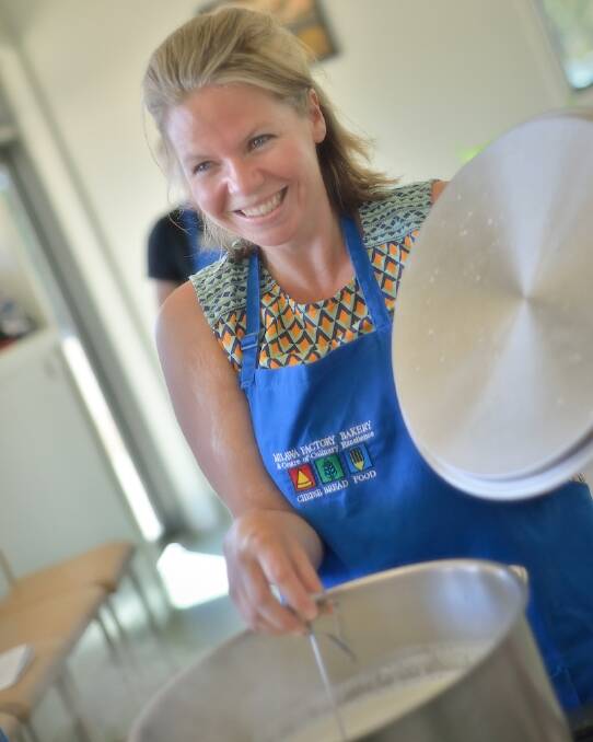 CHEESE PLEASE: King Valley-based Anna-Kate Pizzini, who completed her first cheese making course more than 15 years ago, will share her skills in two demonstrations at Bonegilla Migrant Experience on Sunday, March 5. 