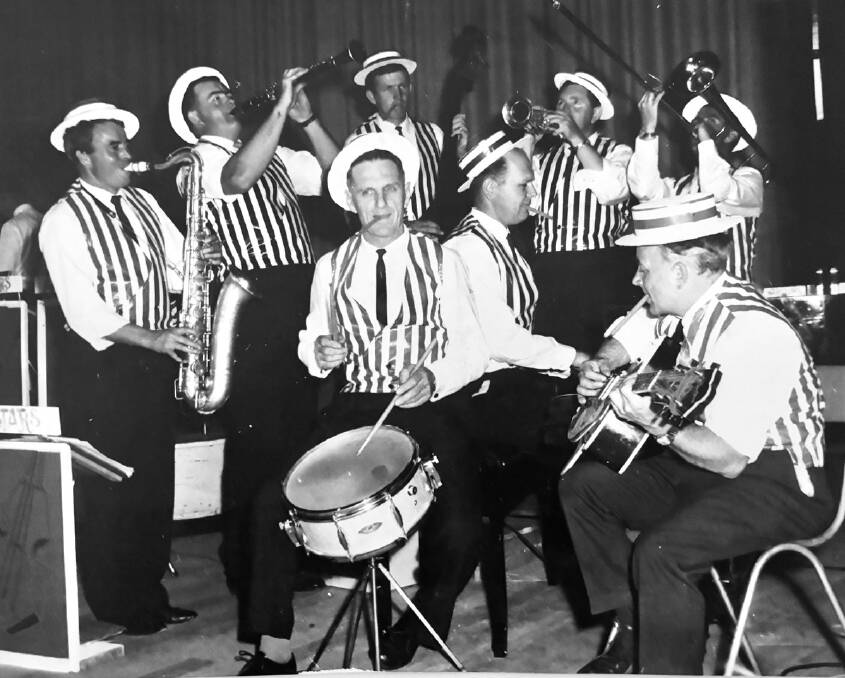 Ivan Gellie co-founded the Mildura Jazz All Stars, an 18-piece big band that endured for two decades even after Gellie himself had moved on. Picture supplied