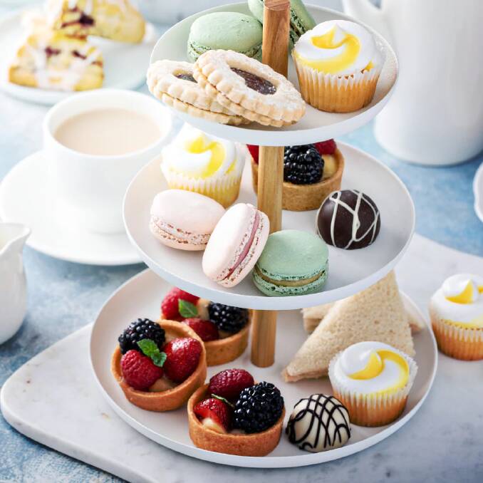 Miss Amelie Gourmet Mother's Day High Tea includes unlimited tea and coffee plus a variety of sweet and savoury treats on your own pedestal tower. Picture supplied