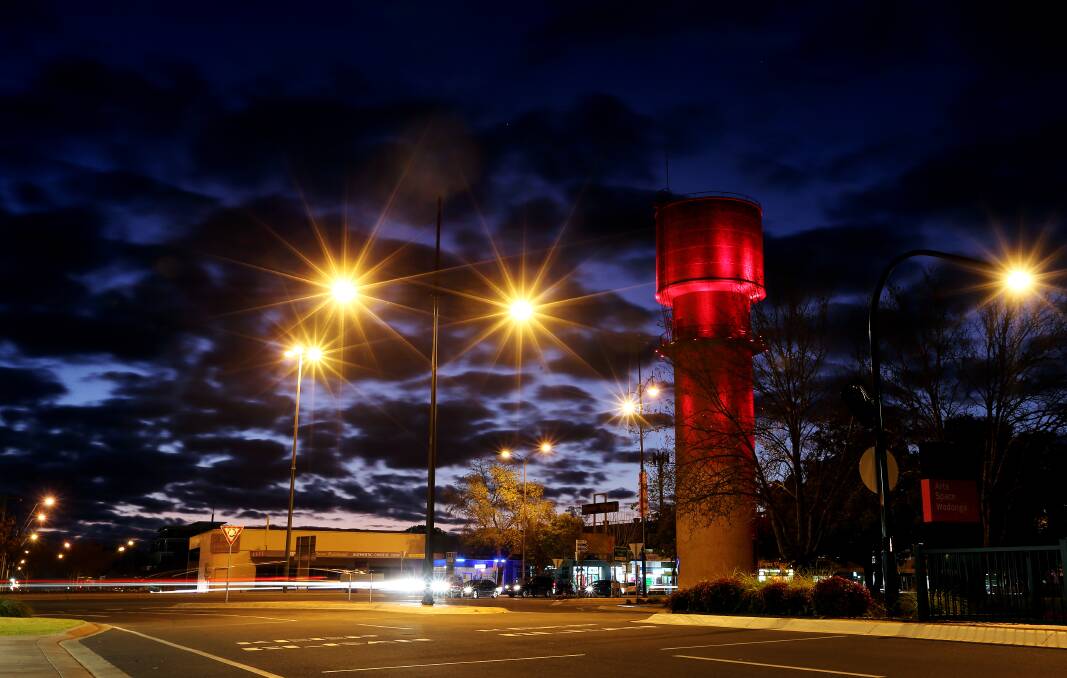 LIGHT UP: Wodonga Water Tower will glow red as part of a national campaign.