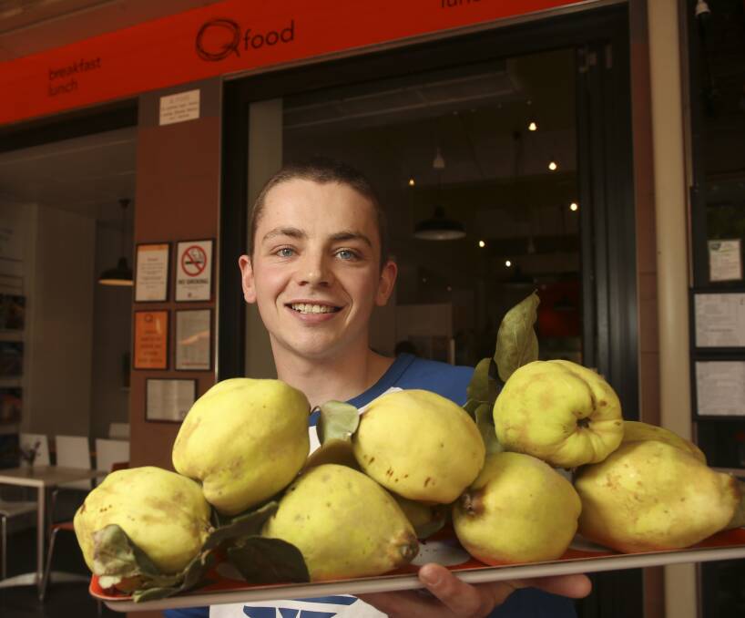 BRANCHING OUT: Luke Stephens will take over Albury eatery Q Food with business partner Chrissy Hobbs on April 8. They already have the contract to provide breakfast and lunch for Norske Skog workers. Picture: ELENOR TEDENBORG 