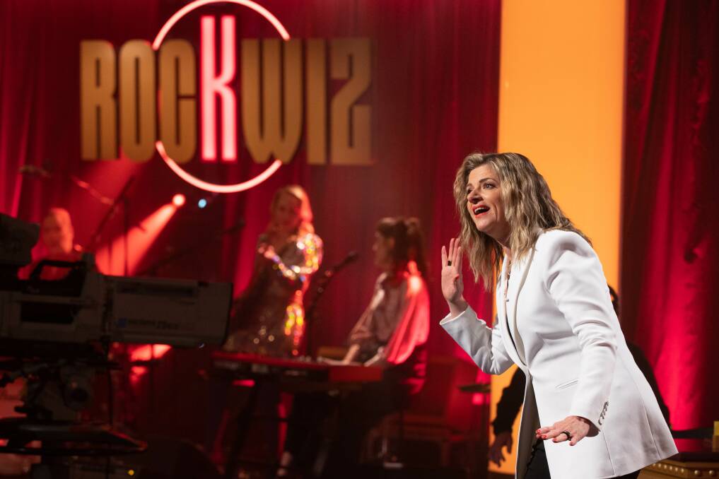 RocKwiz host Julia Zemiro is excited to bring the show's live format to Albury Entertainment Centre in spring. Picture by Andrius Lipsys