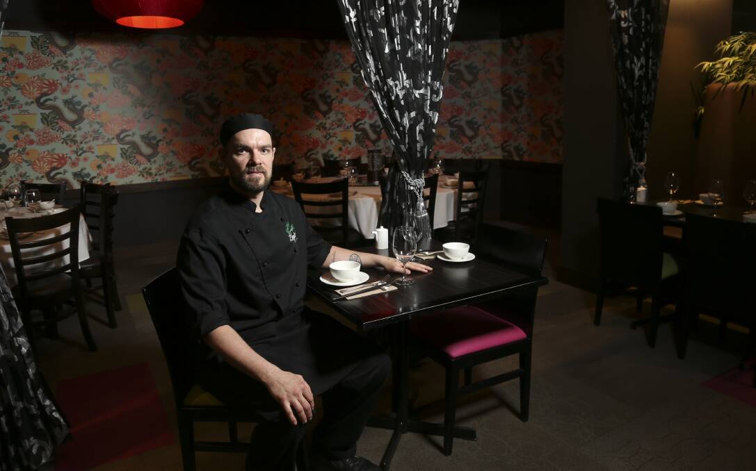 ASIAN INFLUENCE: Daniel Crossman, who worked with The Lucas Group, is among five chefs at Zhuzi Asian Restaurant. Picture: ELENOR TEDENBORG