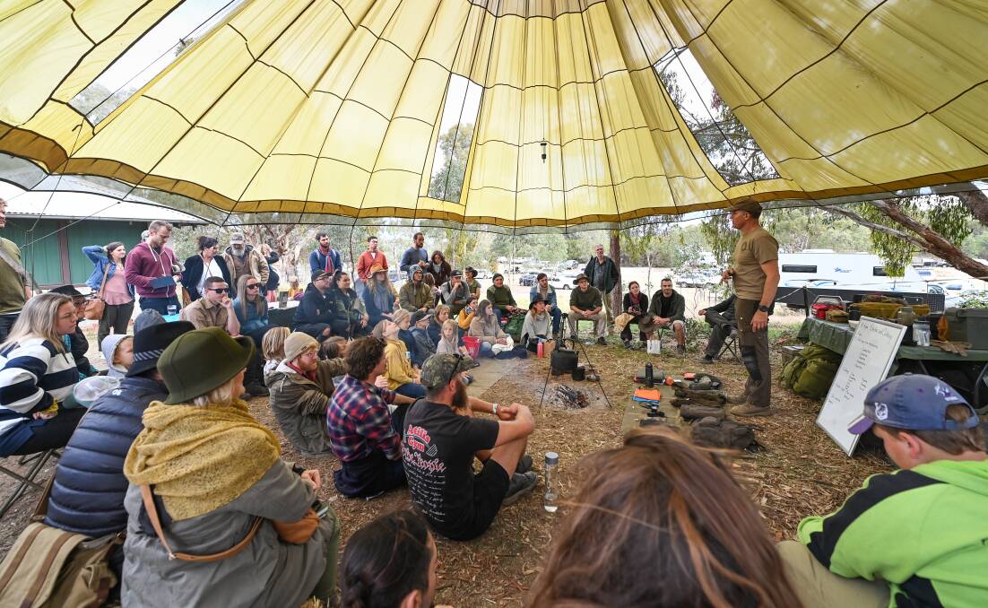 The Off-Grid Living Festival will offer free talks in five tents at Chiltern Racecourse and Recreation Reserve this weekend. Picture by Mark Jesser