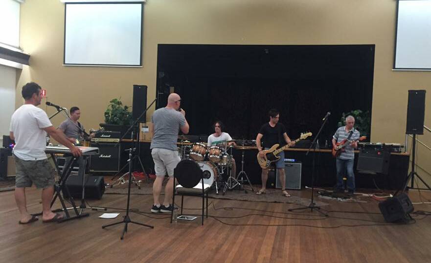 ROCK REHEARSAL: Monday Saints rehearse for its Oz Rock Show at the SS&A Club on Friday night. It's their fourth gig at the club since January 2016.
