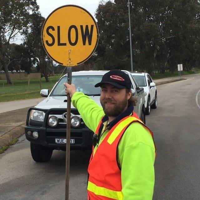 Rehabilitation Outcomes helped place Rod Thomas in his new job at Trafficking Traffic Management in South Albury.
