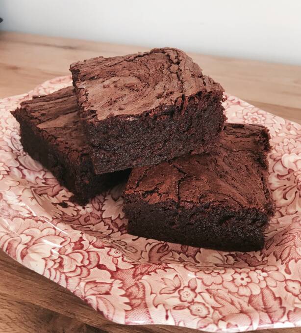 SWEET SURRENDER: Three Mile Kitchen's Dark Chocolate Brownie.