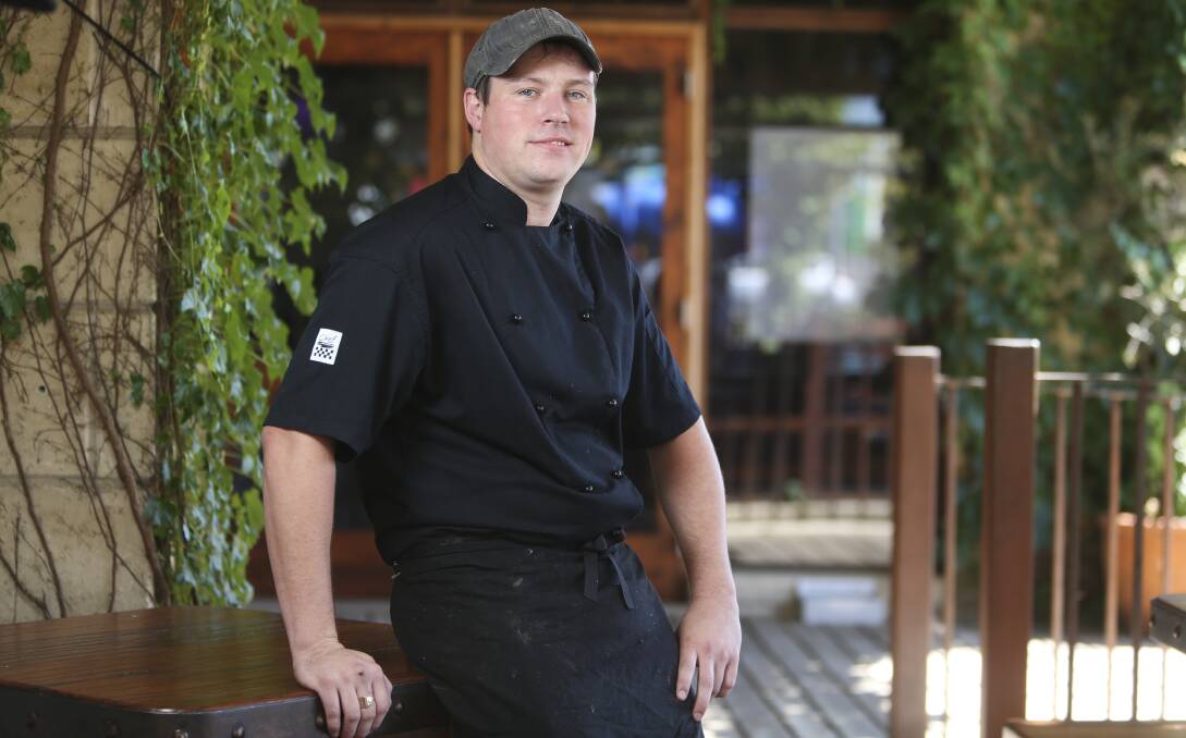 FRESH APPROACH: Birallee Tavern chef Nick Groth, who likes crowd-pleasing dishes, began cooking as a teenager. Picture: ELENOR TEDENBORG