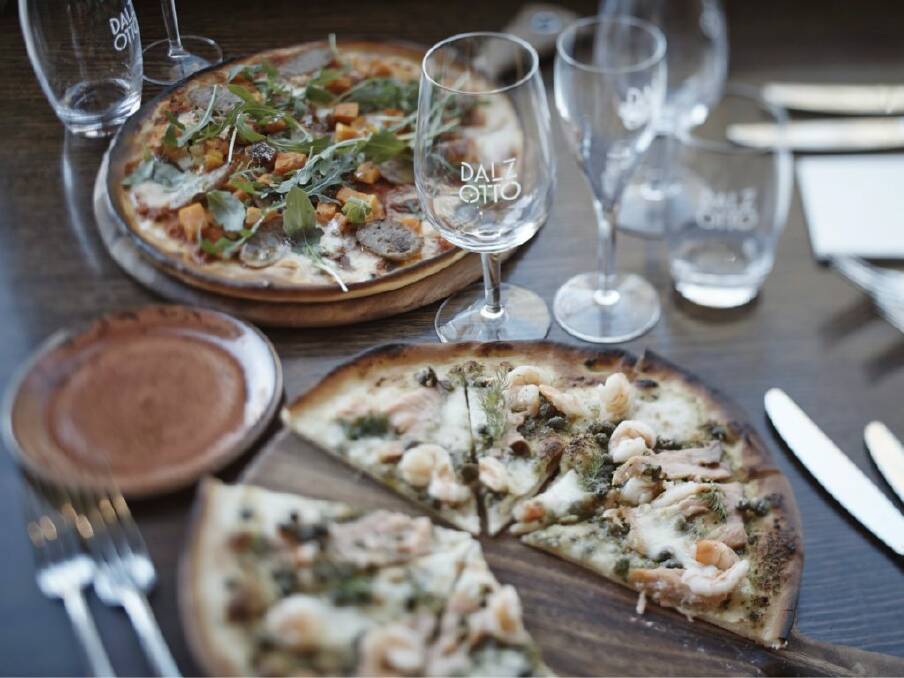 SLICE OF LIFE: Chill with pizza and prosecco on the lawns at Dal Zotto Wines over the Easter long weekend. The Prosecco Pizza Kitchen offers family-friendly dining. 