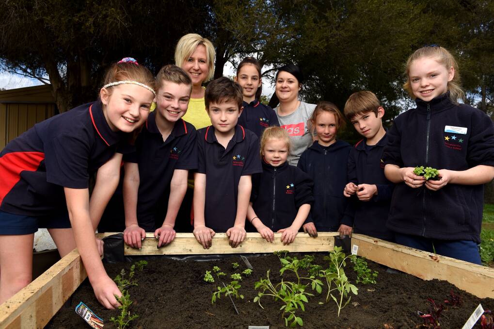 Students tap into vegie garden program