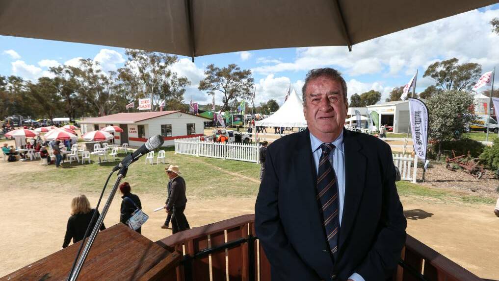 Multipurpose: Chairman of Henty Field Days, Ross Edwards, hopes the field days site can be used for other events throughout the year.