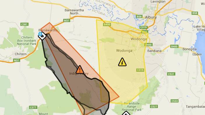 'All clear' for Tallangatta Valley fires
