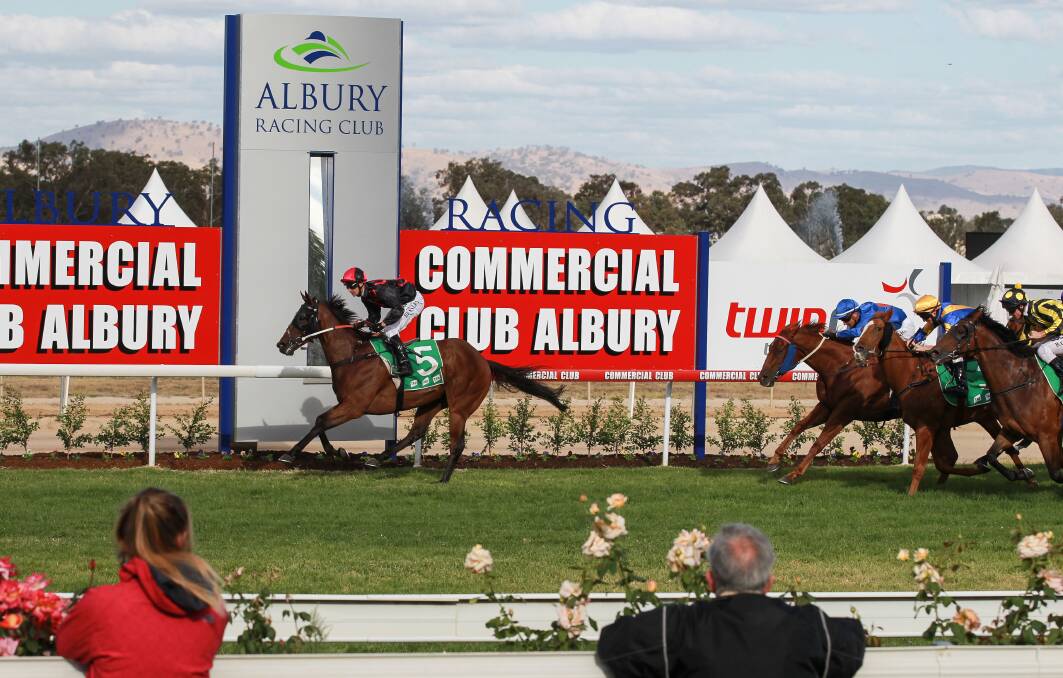 On track for drier Albury course