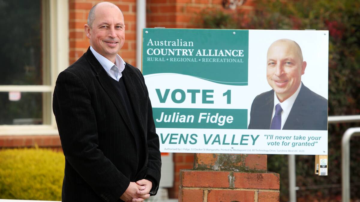 Country Alliance endorse Julian Fidge for Indi