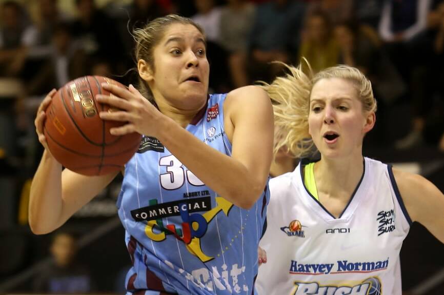 Lady Bandits'Teyla Evans may miss this weekend's game due to frostbite. Picture: MATTHEW SMITHWICK 