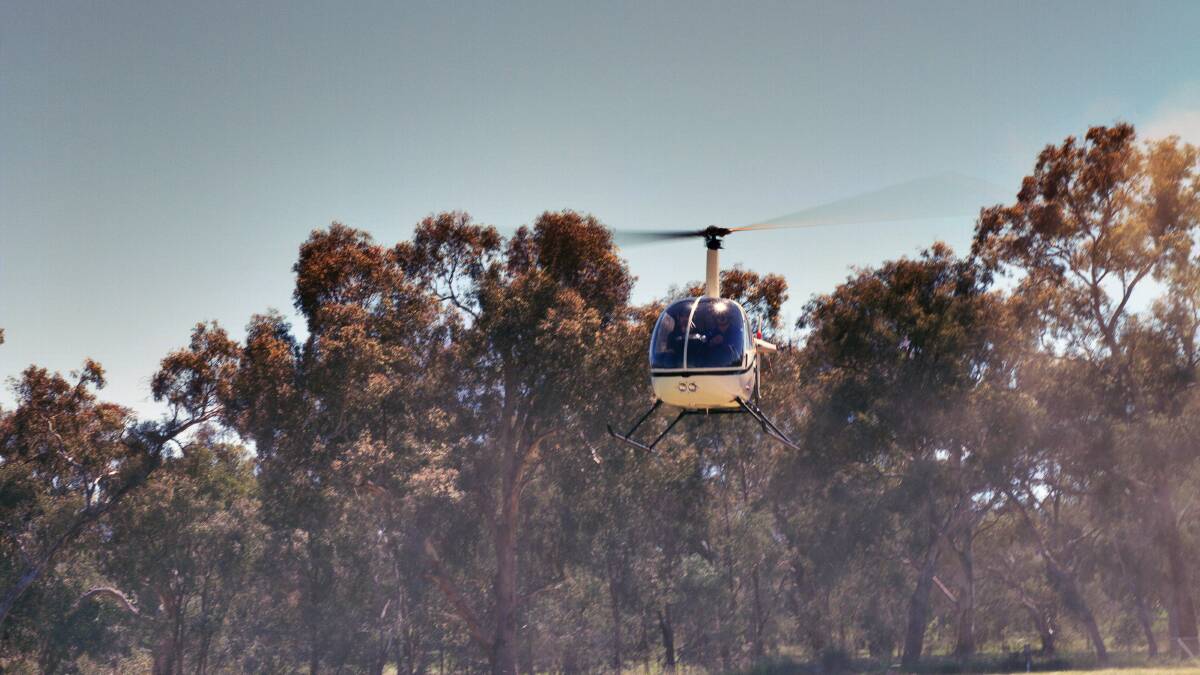Forest Air Helicopters has established a flight training school on the border.
