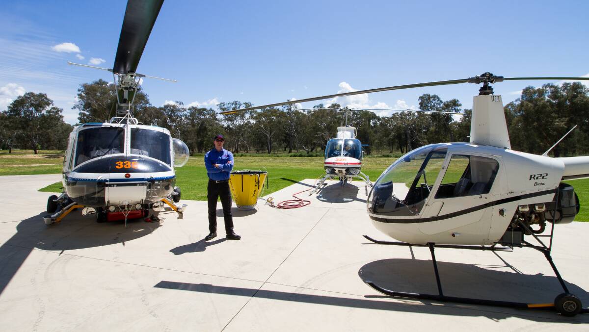 Forest Air Helicopters have established a flight training school on the border. At the helm is Mark McConnell who says it's a long term plan aimed at maintaining the health of the aviation industry in Australia. 