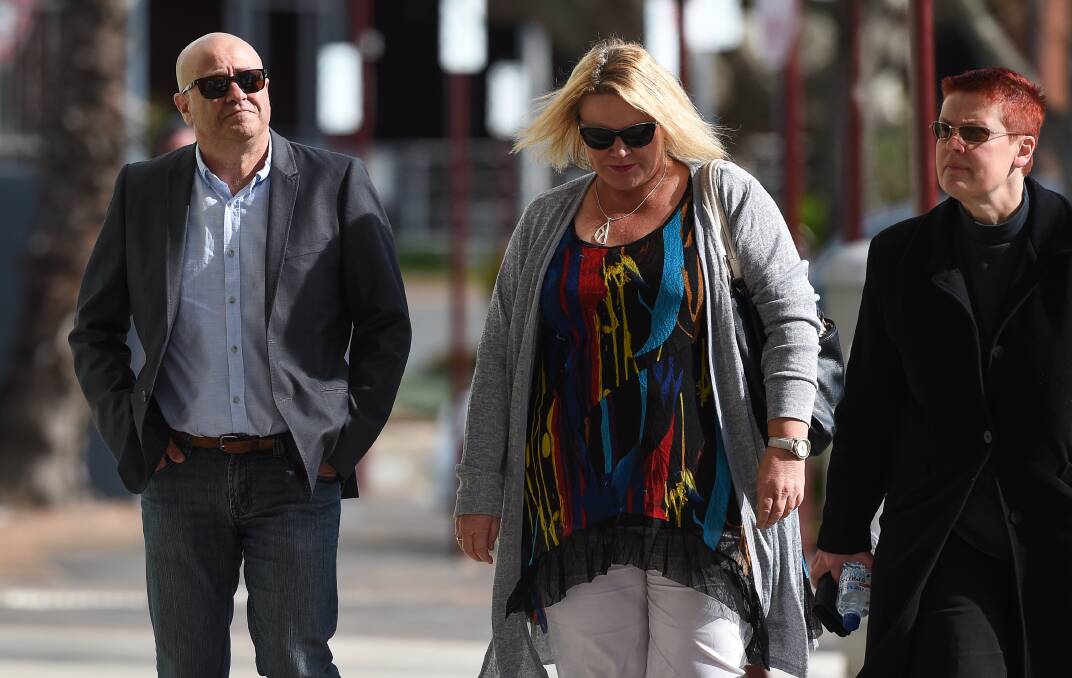 DISAPPOINTED: Tony Chetcuti (left) attended Wangaratta court on Friday, hoping Maria Cardamone would serve more time in jail for her crime.