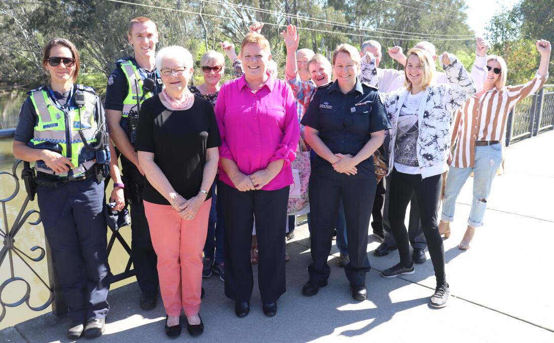 LOOKING FORWARD TO THE RELAY: Some of Wangaratta's baton relay participants. Picture: WANGARATTA COUNCIL 