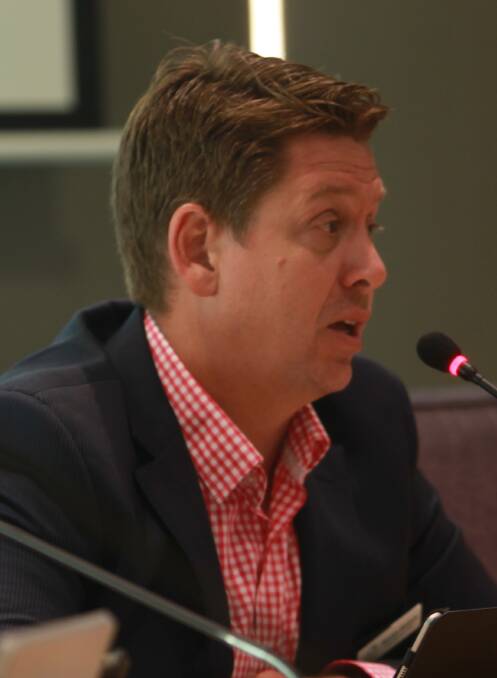 Wangaratta Council executive officer Brendan McGrath