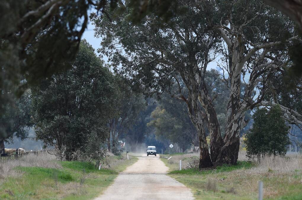 DANGEROUS ROADS: Lady Franklin Road in Barnawartha could be one of the 100km/h roads in country Victoria to have its speed limit lowered, if a government trial elsewhere in Victoria is successful. Picture: MARK JESSER