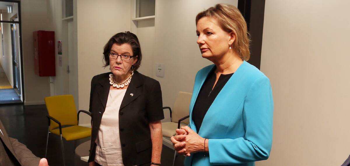 LISTENING CLOSELY: Indi MP Cathy McGowan and Farrer MP Sussan Ley will form part of the joint standing committee on the NBN in Wodonga.