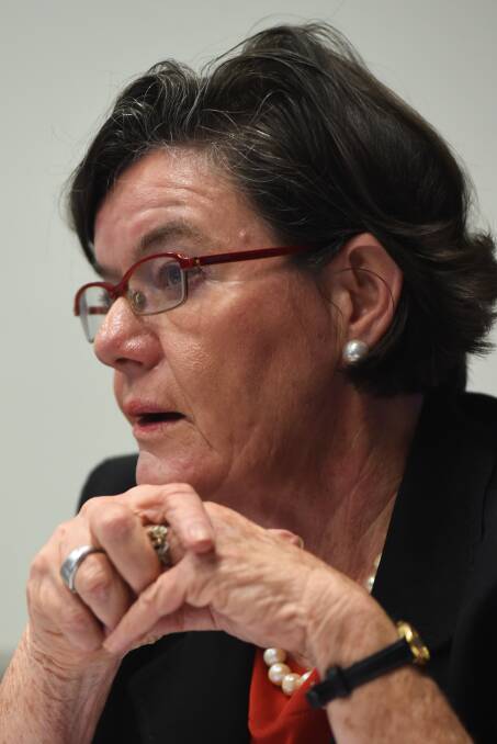 RAIL FIGHT: Cathy McGowan raised the issue in Parliament on Monday.