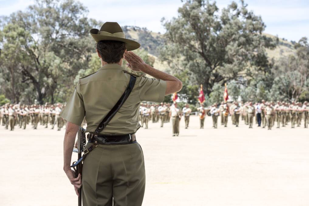 RARE ACCESS: The Gaza Ridge Barracks at Bandiana celebrated its 21st birthday with a parade last year, but its operations are usually kept under wraps by the defence department - even from Wodonga Council.