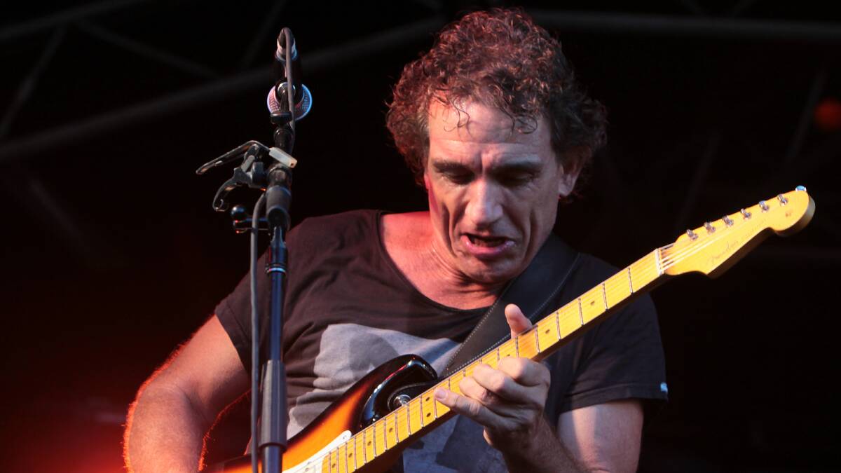 GUITAR MAN: Ian Moss rose to the top of Australian music as guitarist and some-times vocalist with Cold Chisel and will play an acoustic show at Wangaratta on August 26.