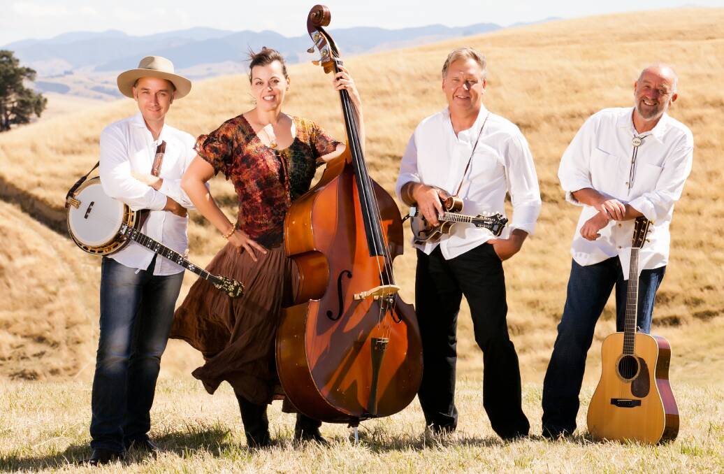 ISLAND SOUNDS: Hailing from a small seaside town north of Auckland, the Pipi Pickers play fast, hard contemporary and traditional bluegrass.
