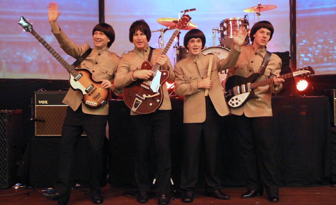 HELLO HELLO: The cast of Beatlemania On Tour have nailed the mannerisms of The Beatles to present an authentic night reliving the decade-long Fab Four chart-toppers. They perform in Albury on Thursday, February 23.