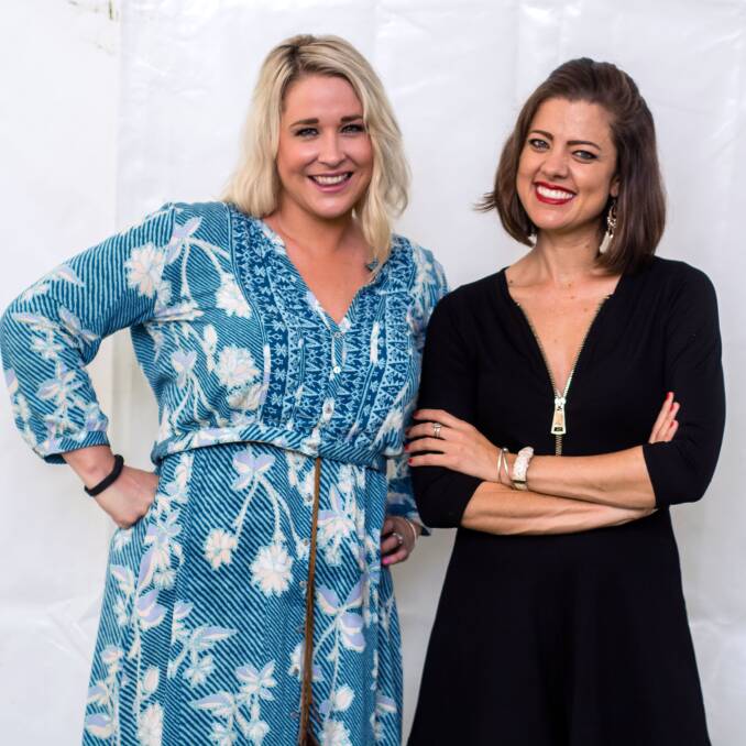 HEADLINE ACTS: Catherine Britt and Amber Lawrence combine their talents across the Border this weekend, with shows at Albury's Commercial Club and then Club Mulwala.